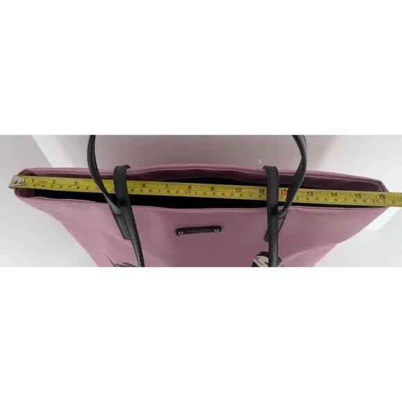 Kate Spade Swan Around Bon Shopper Tote, Pink with Black Swan, NWT - Picture 15 of 16